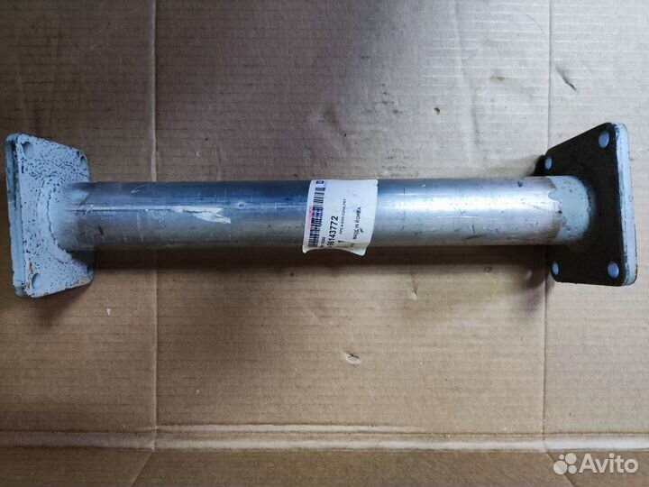 Труба вставка вместо катализатора daewoo nexia