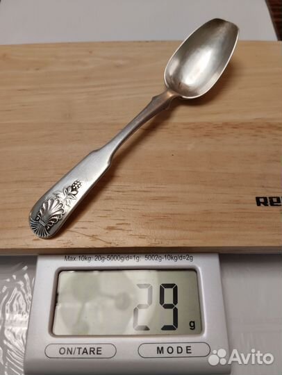 Антикварные серебряные ложки