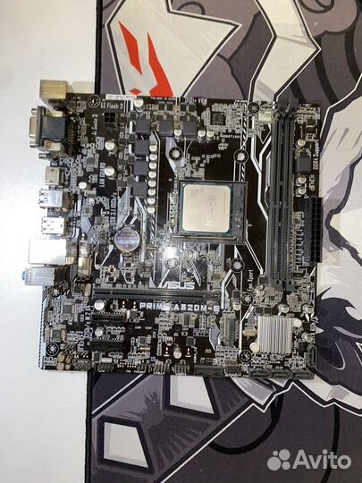 Материнская плата с процессором ryzen 3 2200g