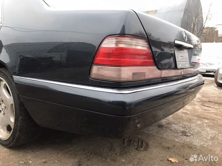 Задний бампер W140 рестайлинг