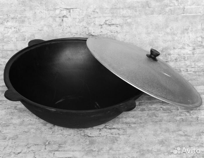 Казан чугунный узбекский