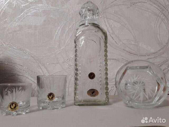 Подарочный набор хрусталь СССР