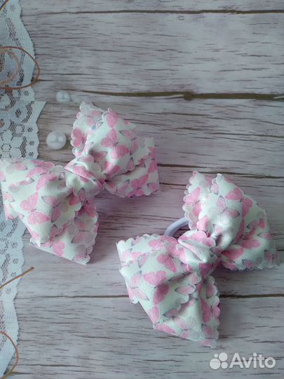 Заколки, резинки,ободки для волос ручной работы