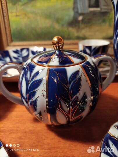 Сервиз кофейный лфз Зимний вечер