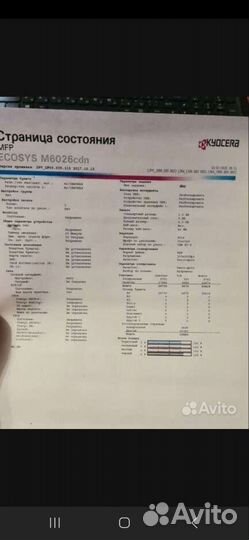 Мфу Kyocera m6026cdn
