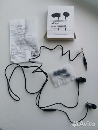 Наушники проводные