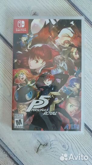 Persona 5 Royal для Nintendo Switch, запакованная