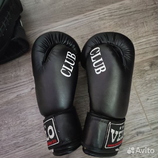 Боксерские перчатки детские 4 oz, 8oz, лапы