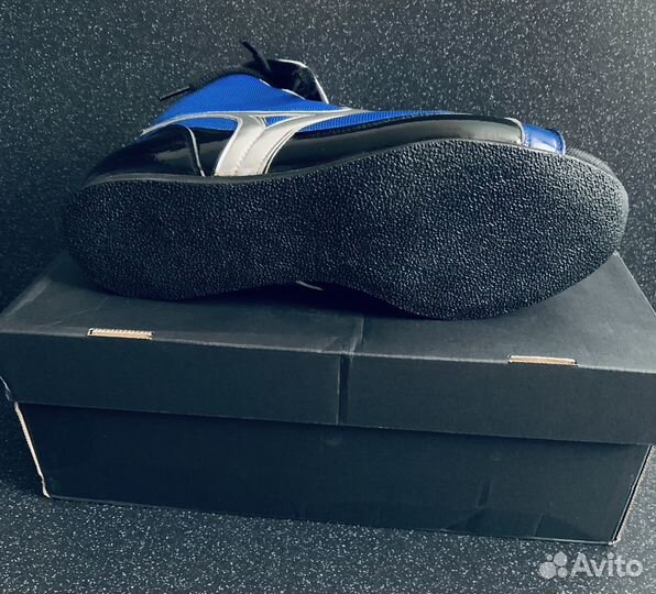 Боксерки Mizuno 27 черно-синие