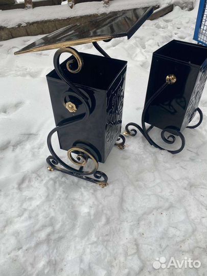 Урна уличная кованная