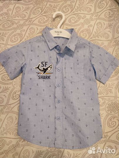 Рубашка для мальчика 92