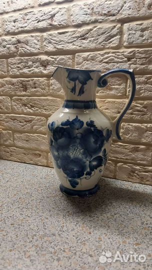 Сервиз кофейный,кувшин,копилка кот,графин и стакан