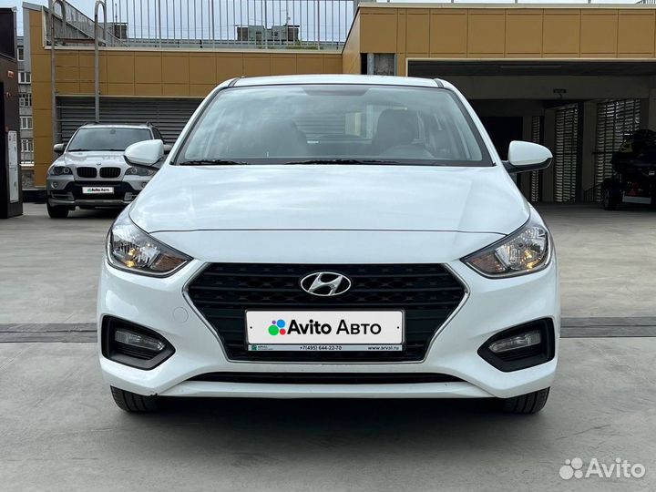 Hyundai Solaris 1.4 AT, 2019, 50 262 км