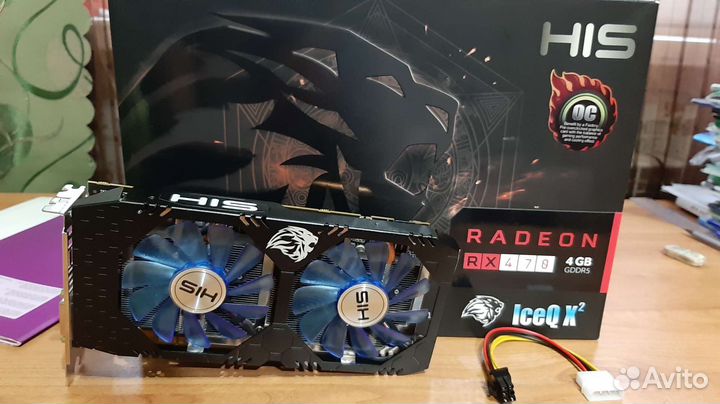 Видеокарта rx470