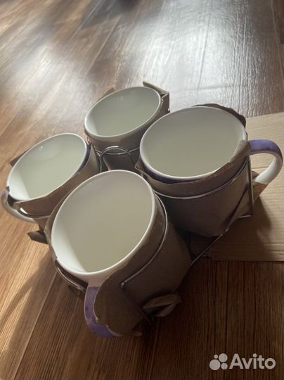 Набор кружек на подставке