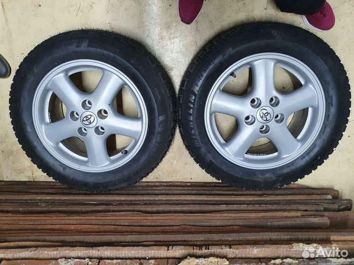 Оригинальные разноширокие диски на Toyota Chaser