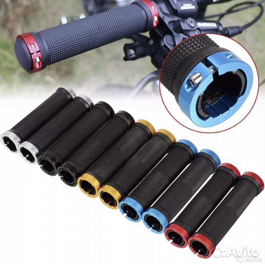 Грипсы (ручки ) для велосипеда с зажимами