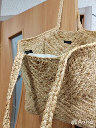 Сумка шопер Reserved плетёная из джута