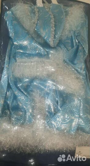 Карнавальный костюм для девочки Снегурочка 98 104