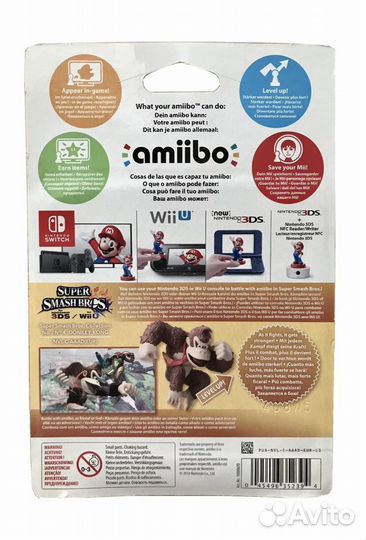 Фигурка Donkey Kong Super Smash Bros Amiibo