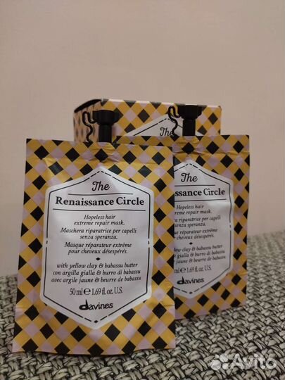 Маска для волос davines 2 шт