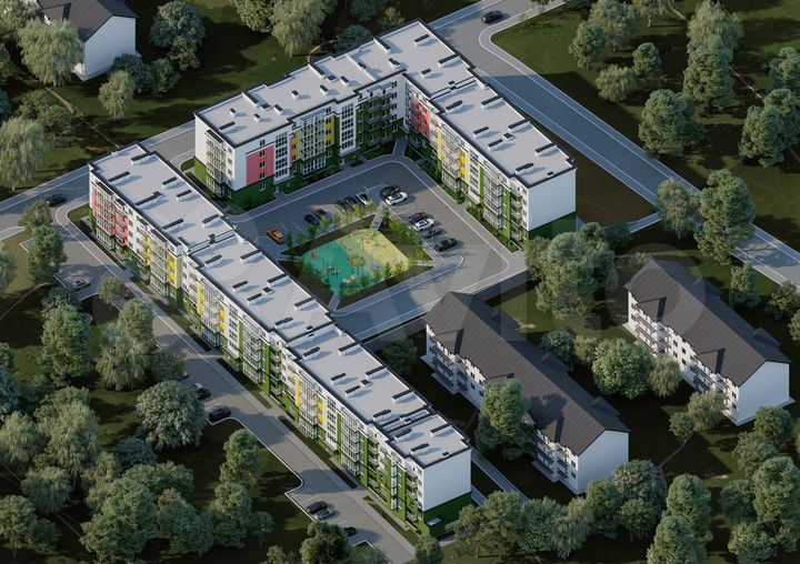 3-к. квартира, 64,6 м², 5/5 эт.