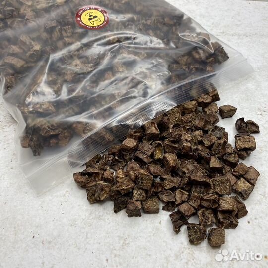 Легкое говяжье сушеное для собак