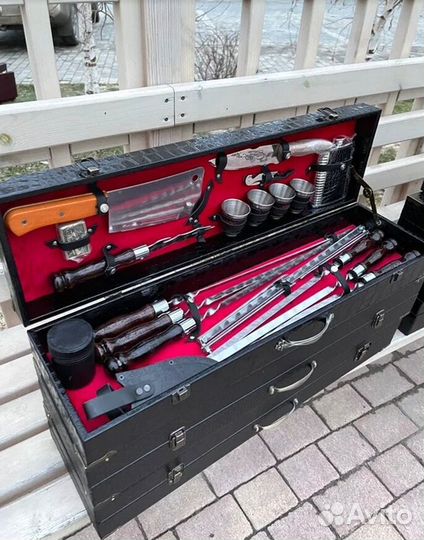 Шашлычный подарочный набор