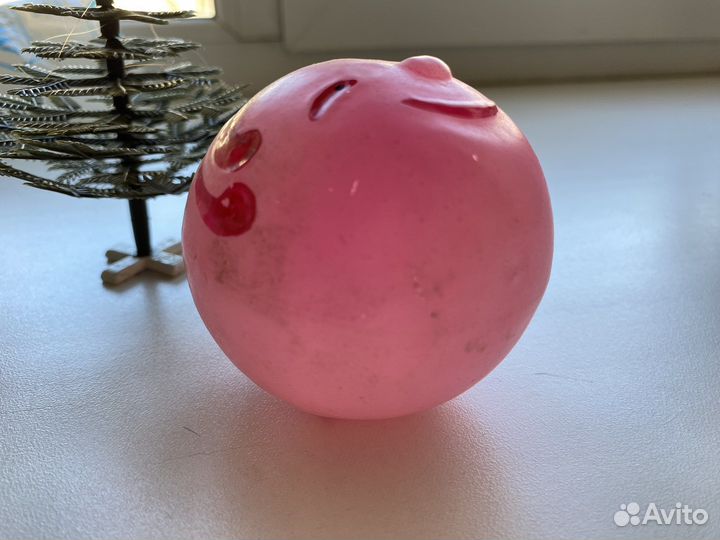 Ёлочная игрушка Колобок обьемный СССР