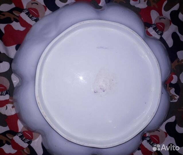 Шикарное блюдо/ваза Антиквариат Кузнецов Раритет