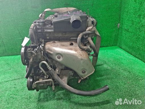 Двигатель в сборе двс mitsubishi pajero IO H76W 4G