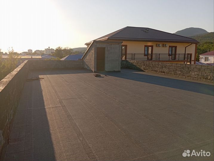 Наплавляемая Кровля Ремонт Мягкой кровли. Стяжка