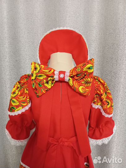 Платье в русском народном стиле для девочек