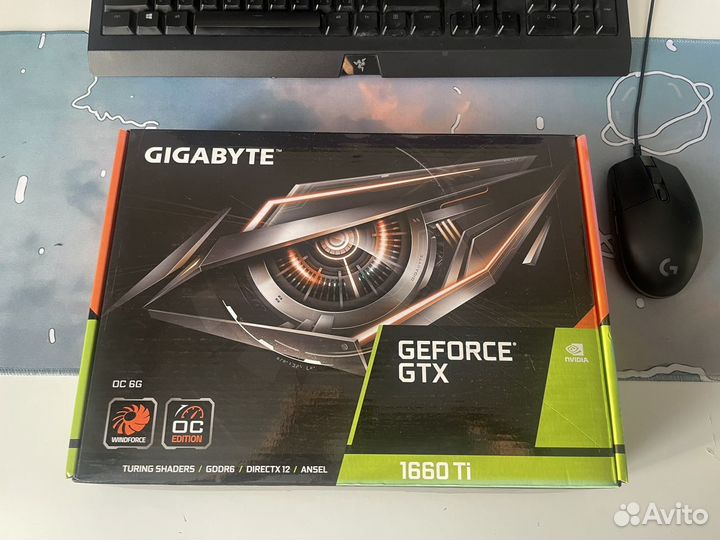 Видеокарта Nvidia GTX 1660 Ti