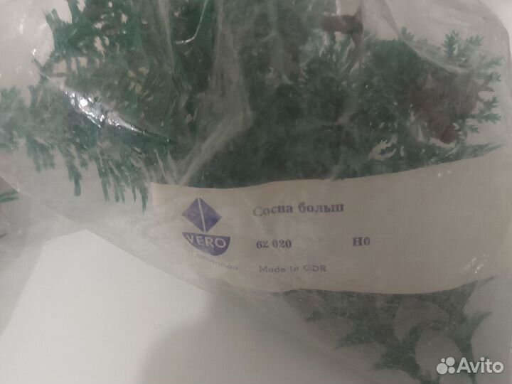 Деревья ГДР. Декорации для железной дороги