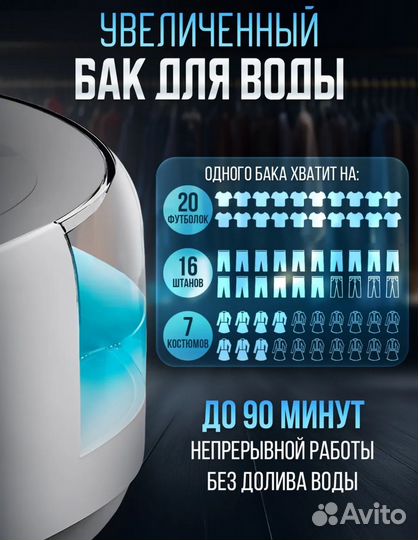 Отпариватель вертикальный напольный с доской