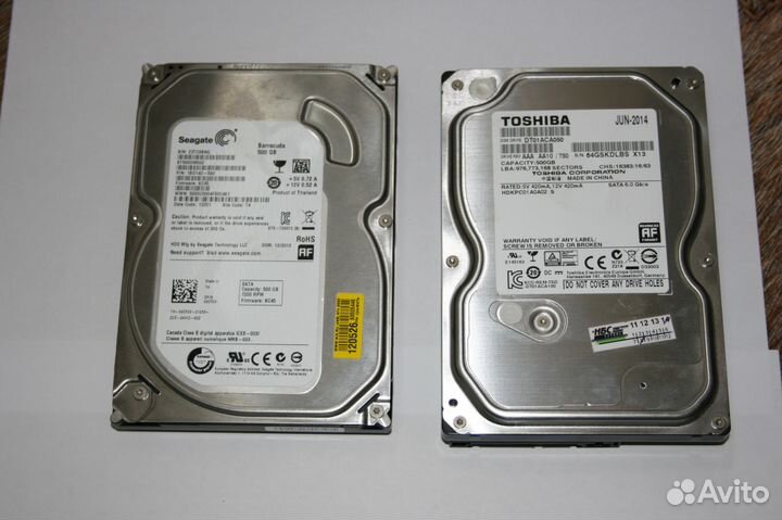 Жесткие диски HDD 80 160 320 250 500 1000
