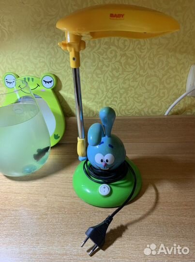 Лампа настольная детская