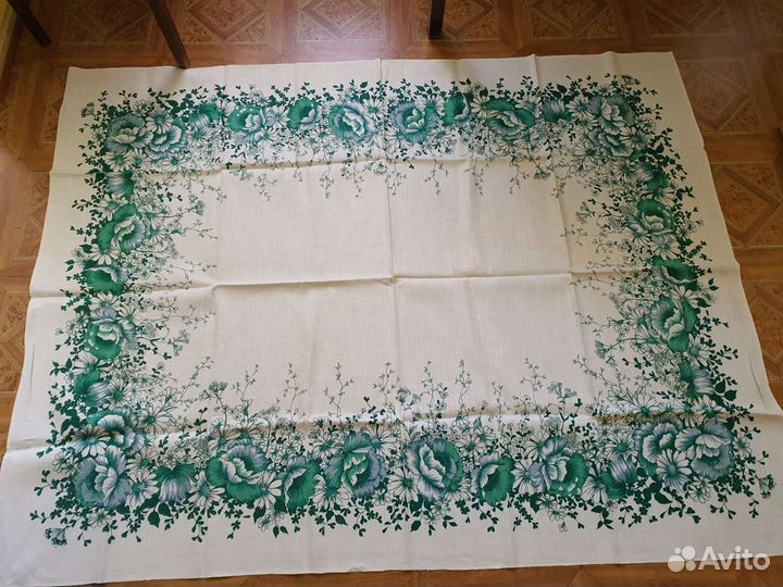 Скатерть льняная новая СССР