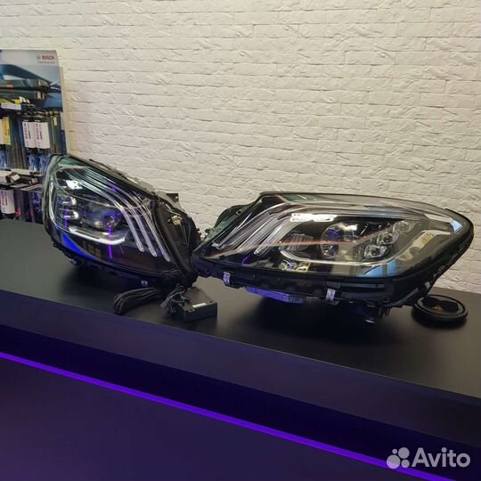 Фары mercedes benz W222 рестайлинг