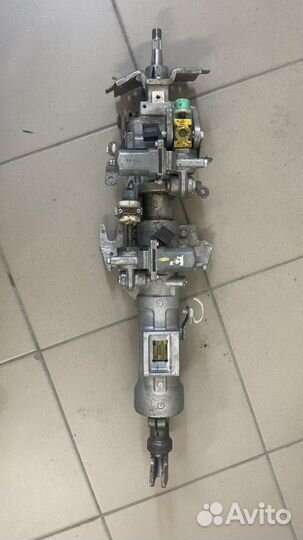 Nissan patrol y62 рулевая колонка