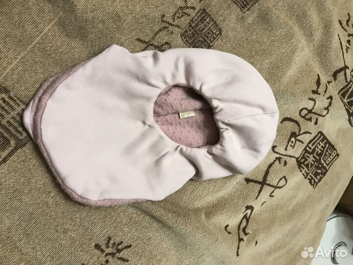 Шапка шлем 46-48 девочка