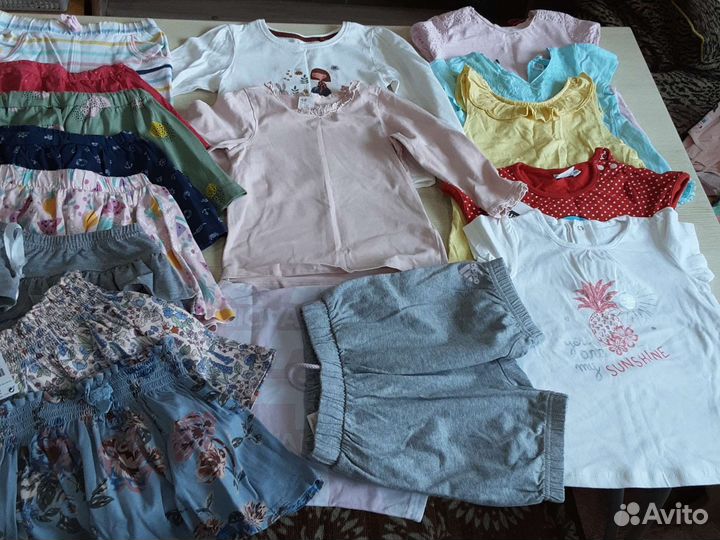 Шорты,майки,лонги,юбки на 2 года