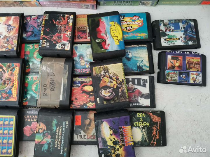 Картриджи для sega и денди