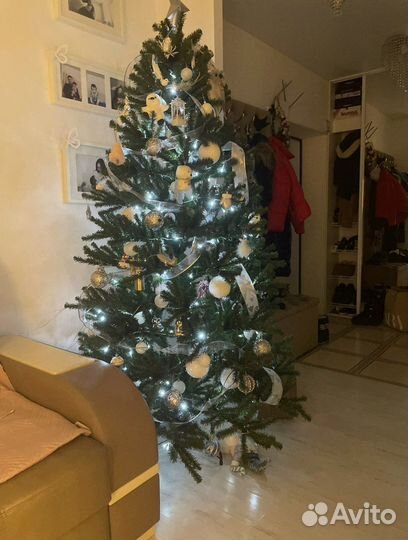 Елка с игрушками искусственная 215 см