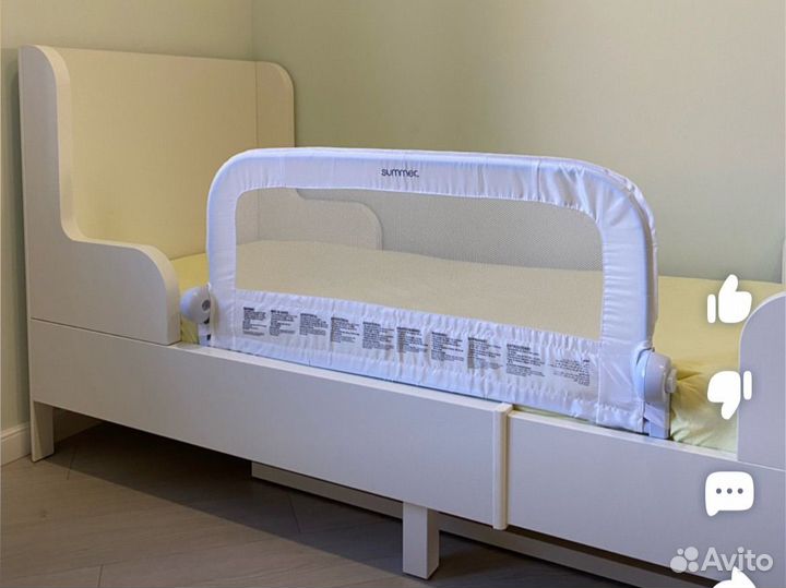 Бортик ограничитель для кровати универсальный