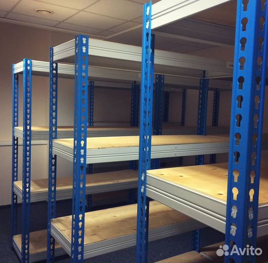 Стеллажи металлические