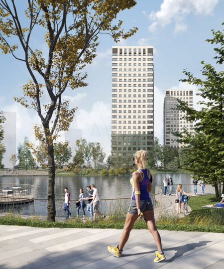 Квартира-студия, 25,5 м², 19/23 эт.