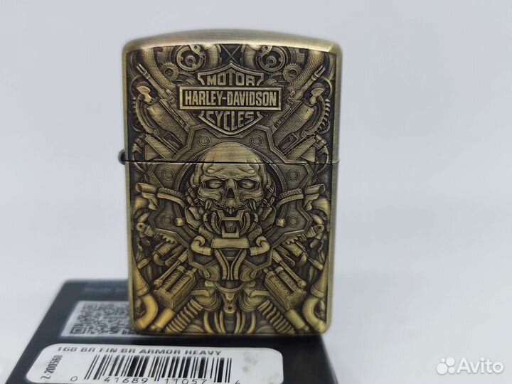 Зажигалка zippo armor harley davidson