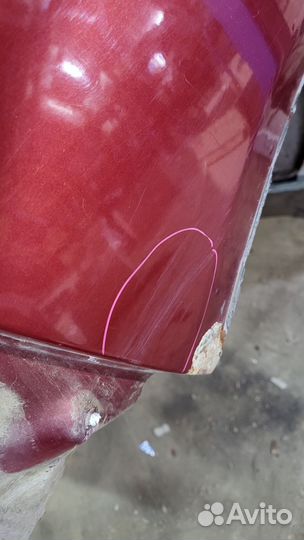 Крыло заднее Renault sandero Прав